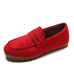 2022 Autumn Plus Velvet Peas Shoes Flat Soft Bottom Tendon Cotton Shoes Women Lazy Grandma Shoes
