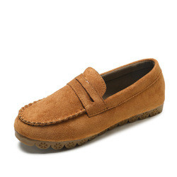 2022 Autumn Plus Velvet Peas Shoes Flat Soft Bottom Tendon Cotton Shoes Women Lazy Grandma Shoes