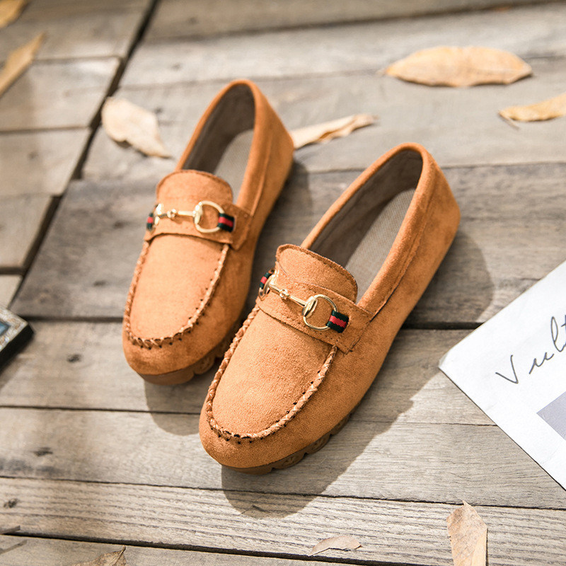 উষ্ণ মহিলাদের নৈমিত্তিক লোফারস সফট বটম প্লাস ভেলভেট ফ্ল্যাট জুতা নতুন শৈলী